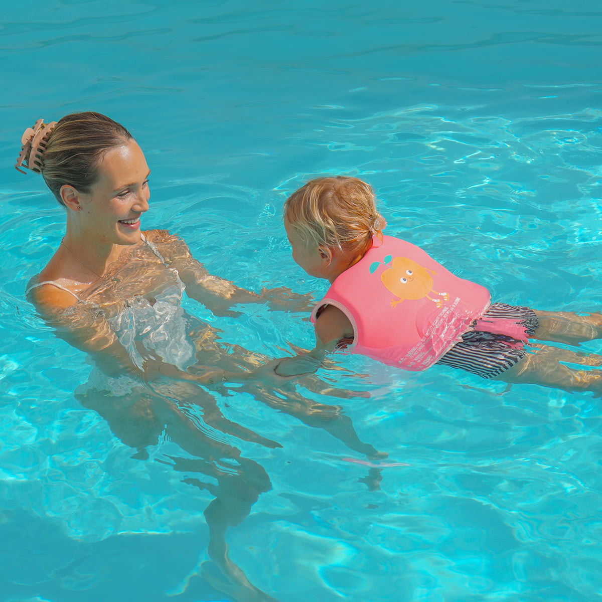Dziecięca kamizelka do pływania (2-3 lata) – Poppy the Peach