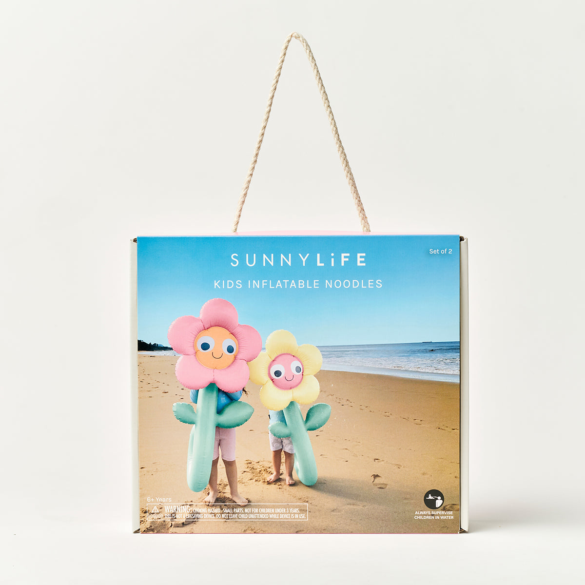 Dmuchane makarony do pływania – Poppy the Peach (2 szt.)
