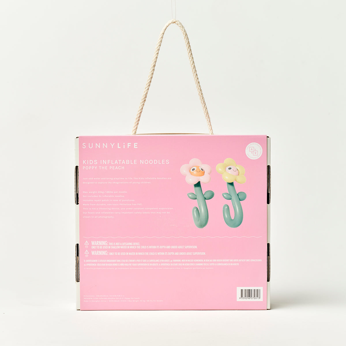 Dmuchane makarony do pływania – Poppy the Peach (2 szt.)