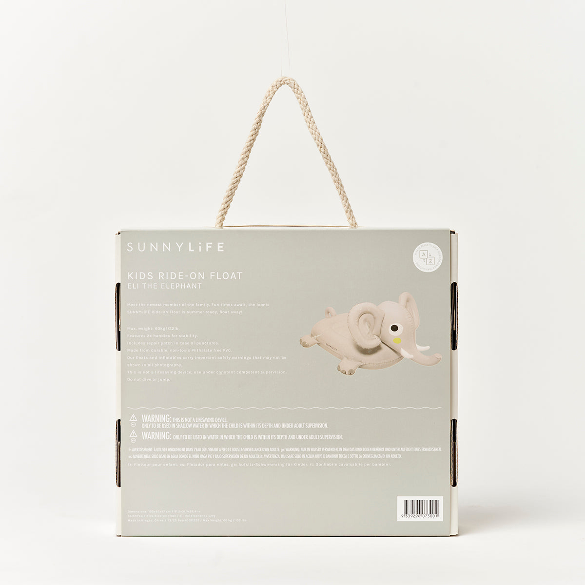 Vehículo acuático inflable – Eli the Elephant