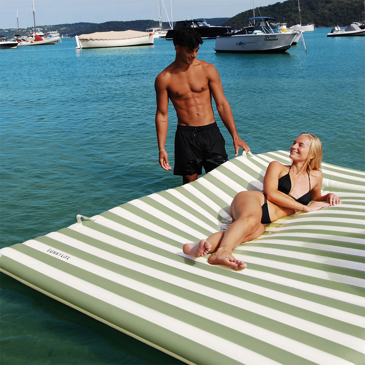 Party Pad – Seagrass Stripe