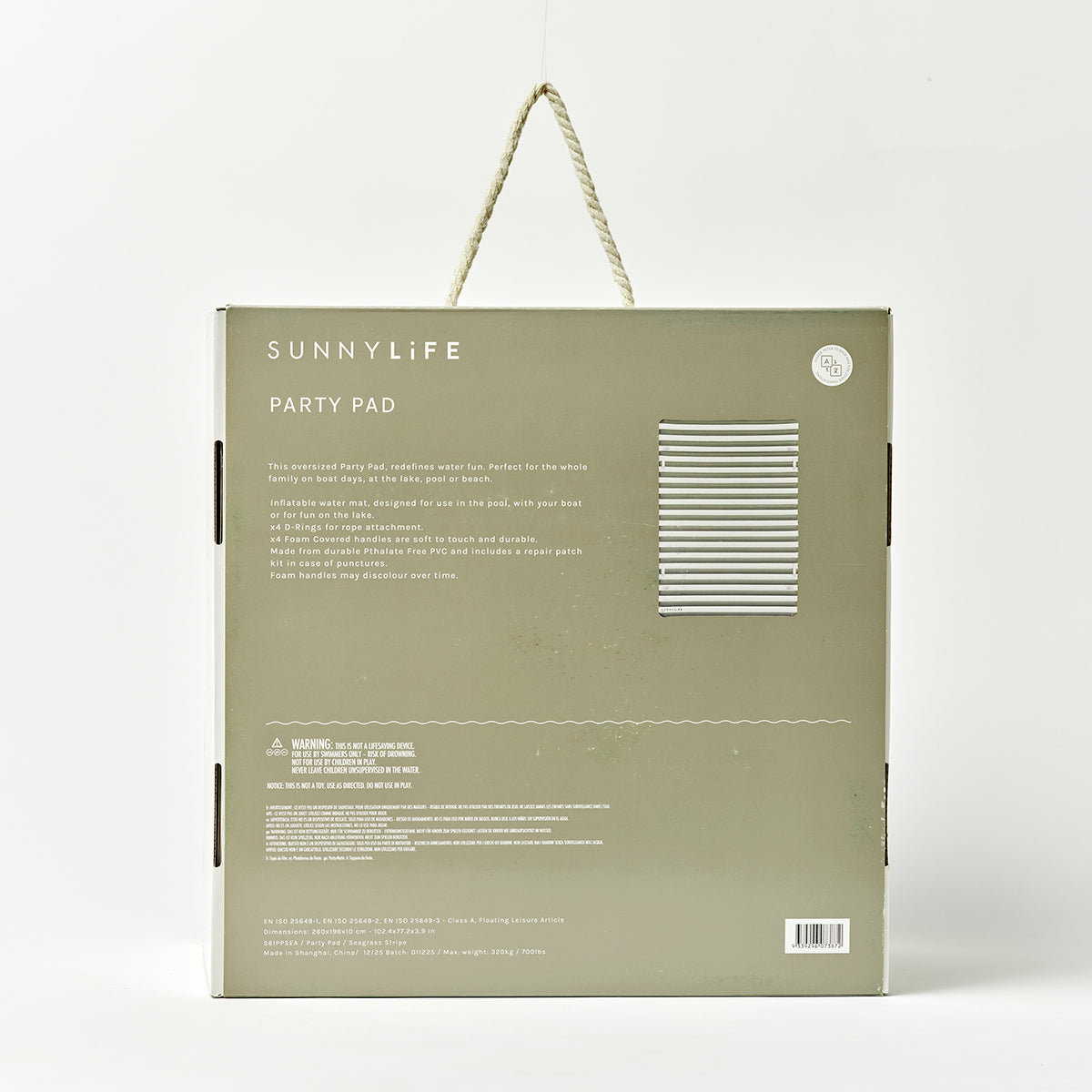 Party Pad – Seagrass Stripe