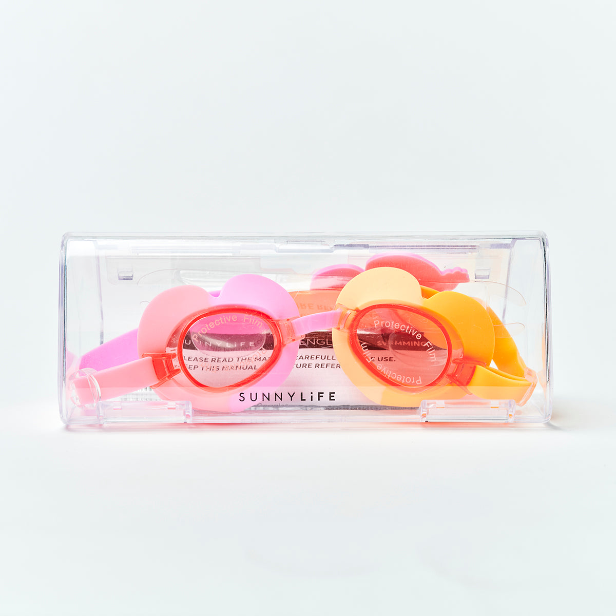 Dziecięce okulary do pływania – Poppy the Peach