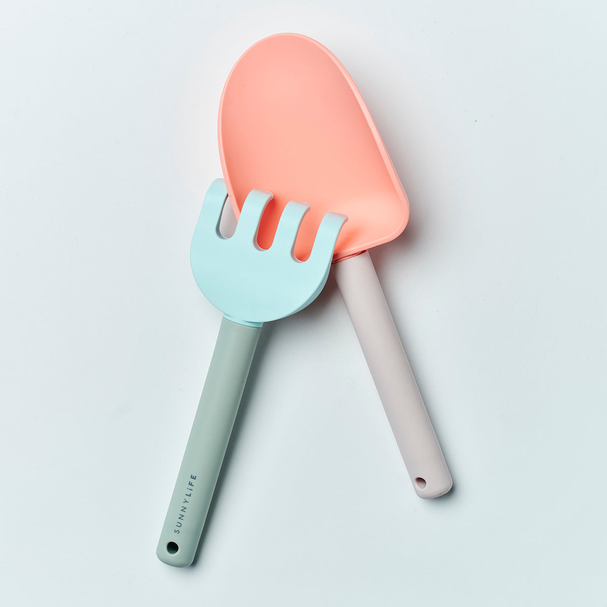 Shovel and rake – Apple Sorbet sand set
