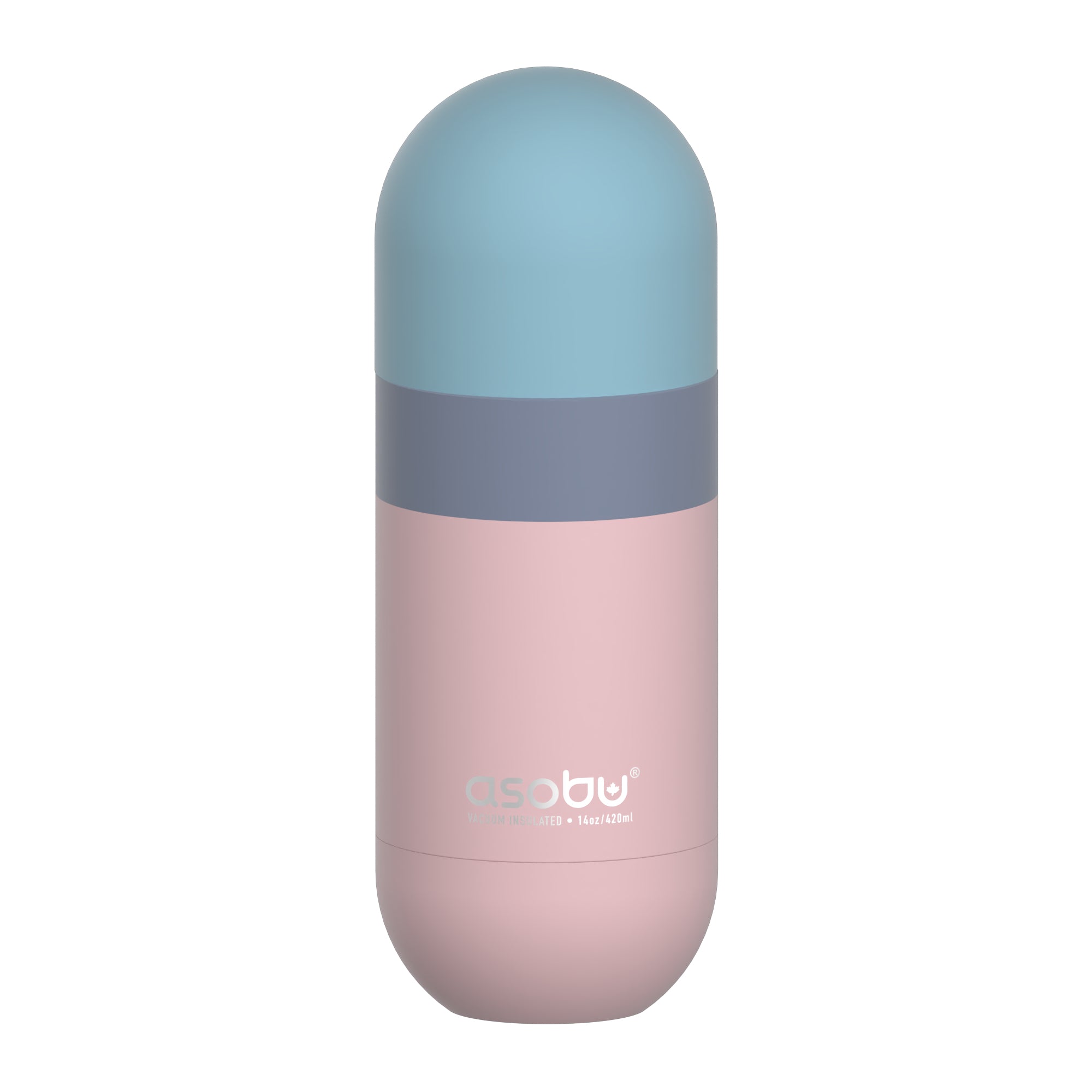 Butelka termiczna Orb Asobu – pastel pink 420 ml