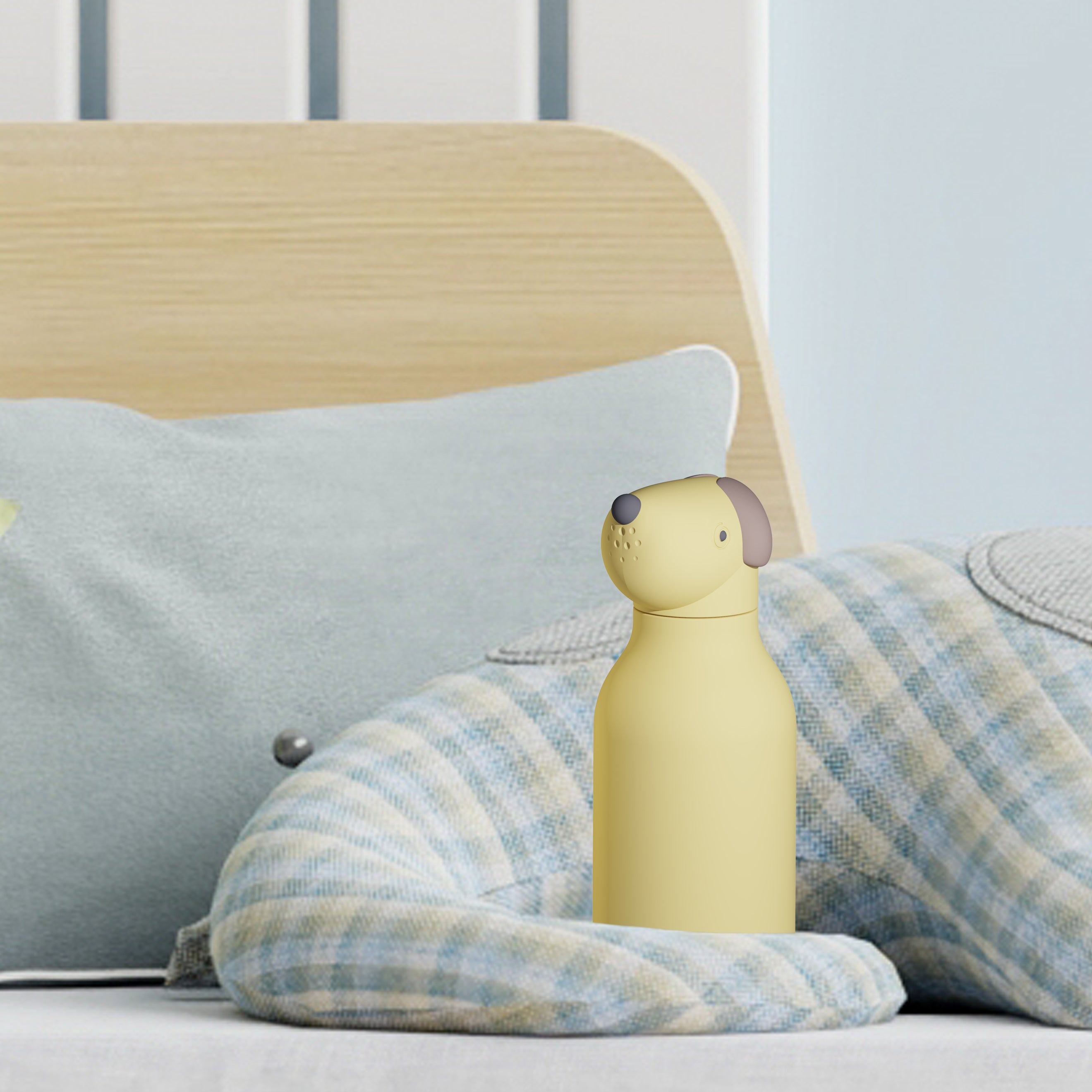 Butelka termiczna ze słomką Bestie Asobu – Pies 460 ml