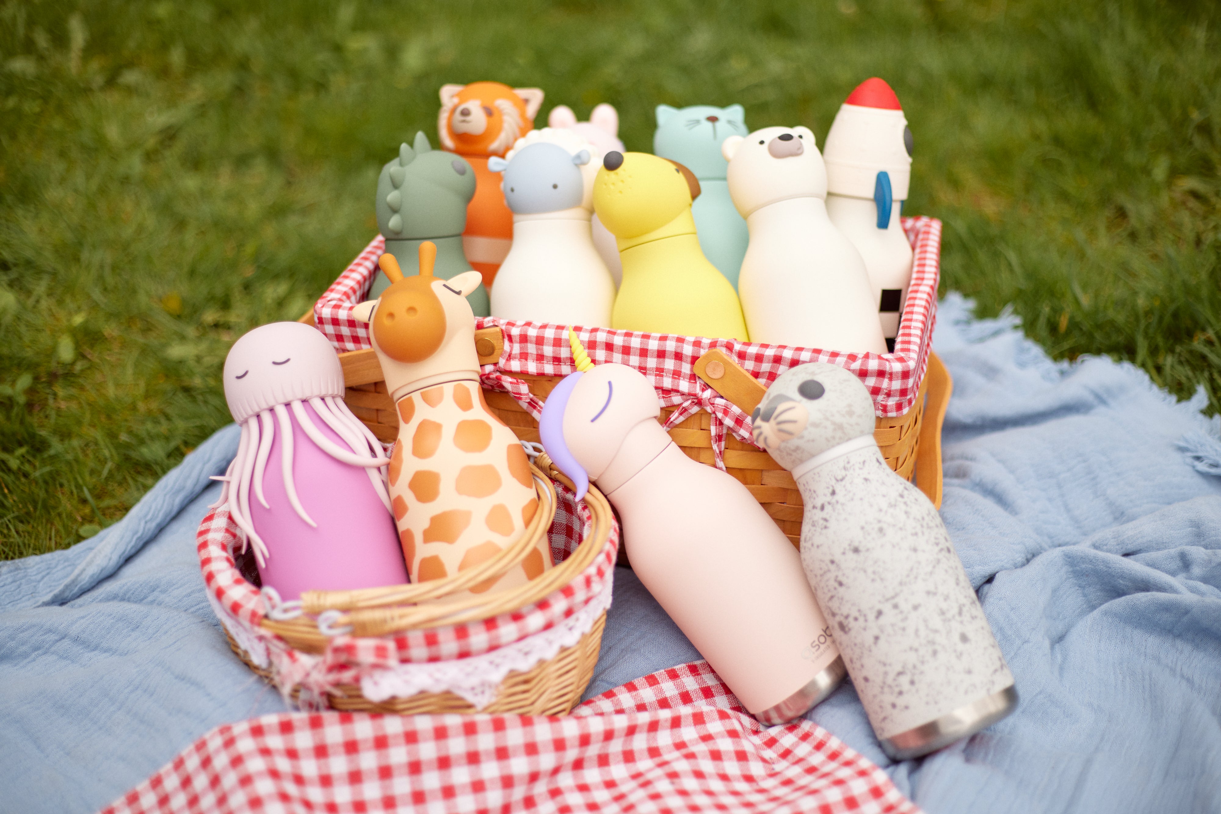 Butelka termiczna ze słomką Bestie Asobu – Pies 460 ml