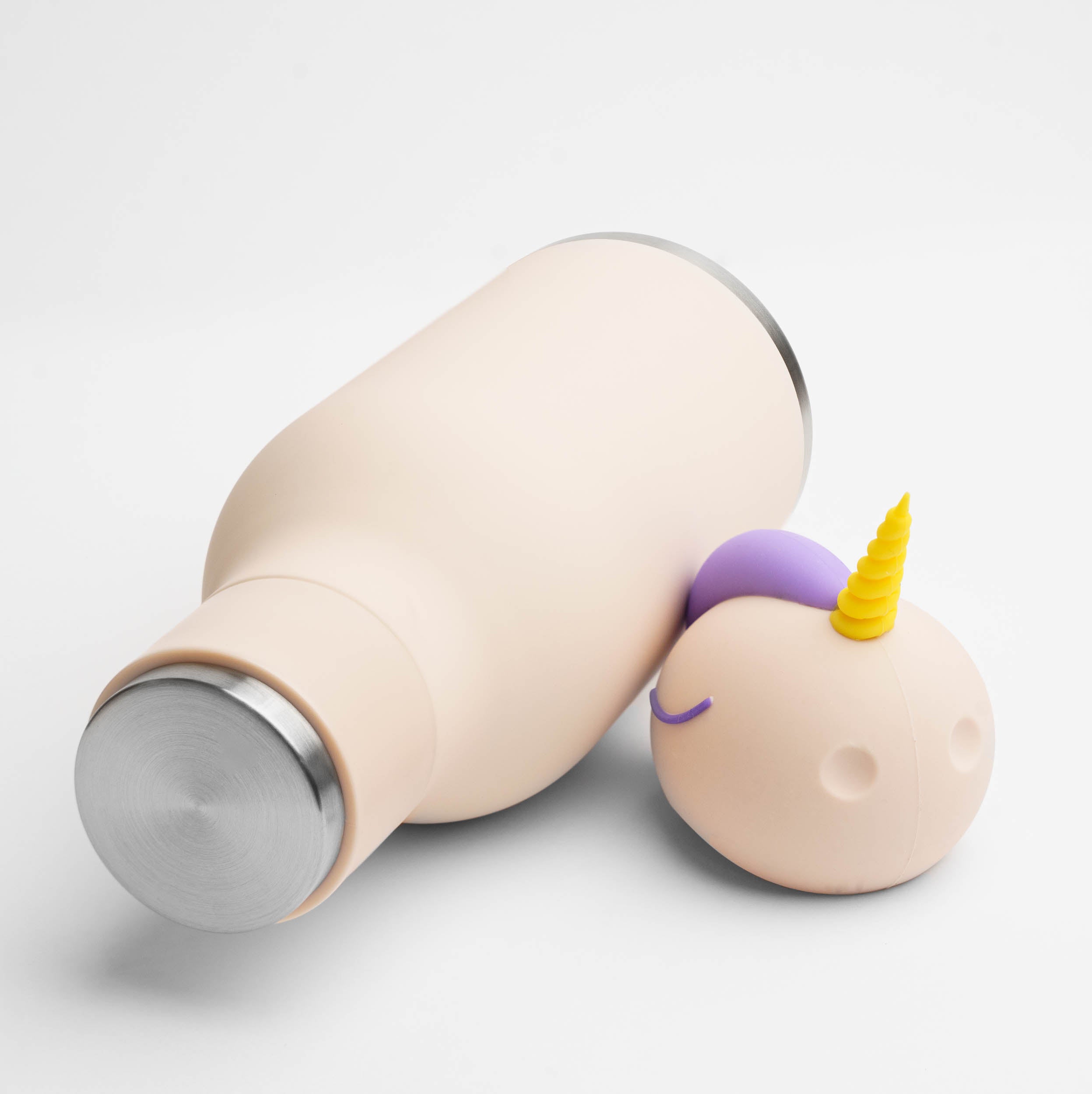 Butelka termiczna ze słomką Bestie Asobu – Jednorożec 460 ml