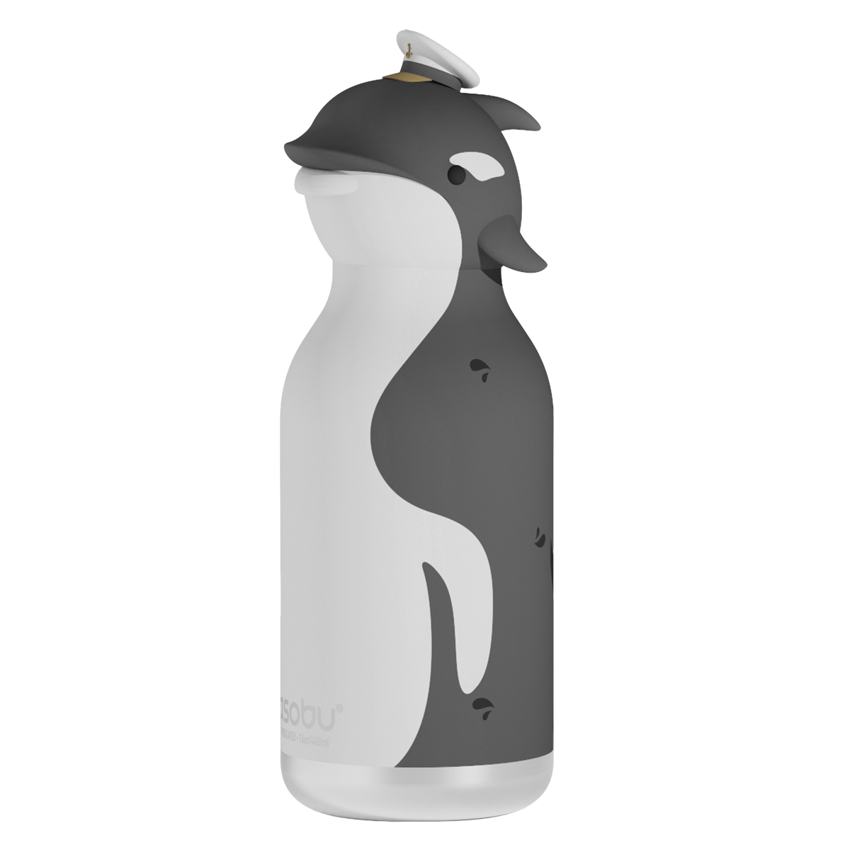 Thermal bottle with straw Bestie Asobu – Cow 460 ml
