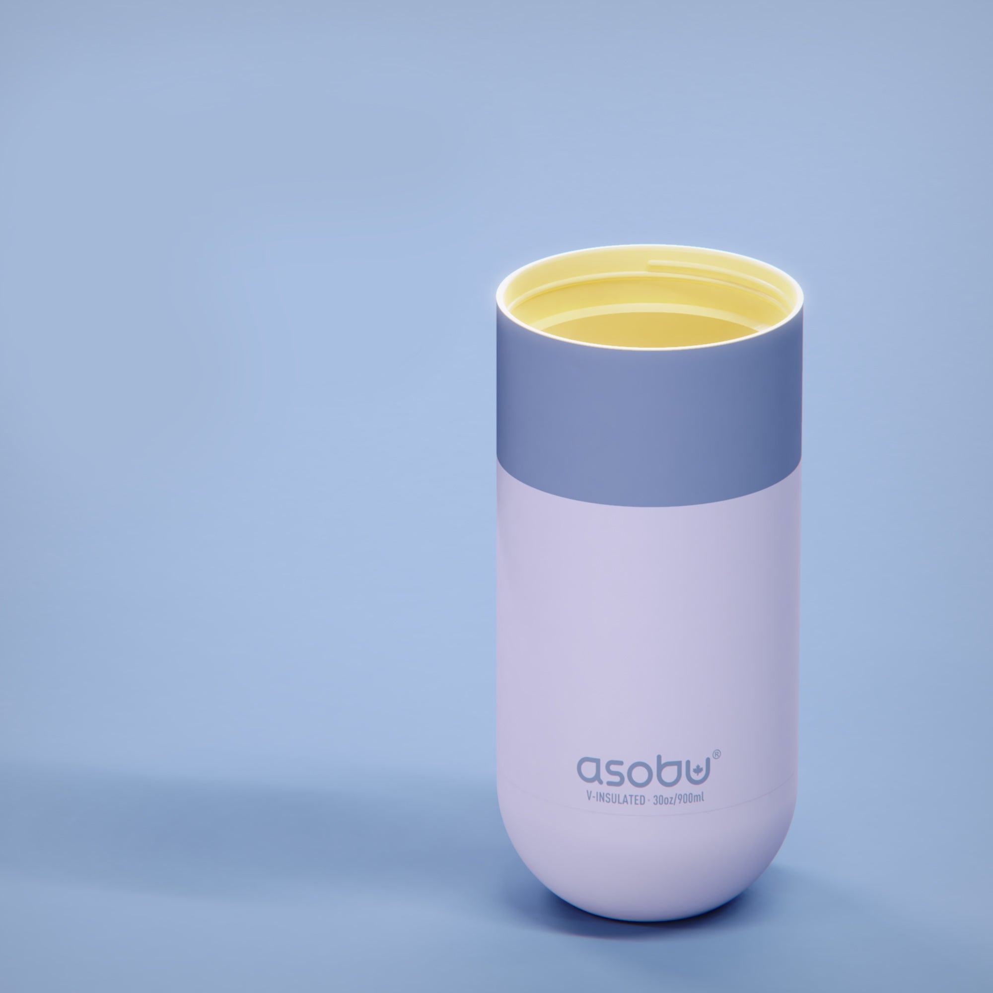 Butelka termiczna Orbit Asobu – pastel pink 900 ml