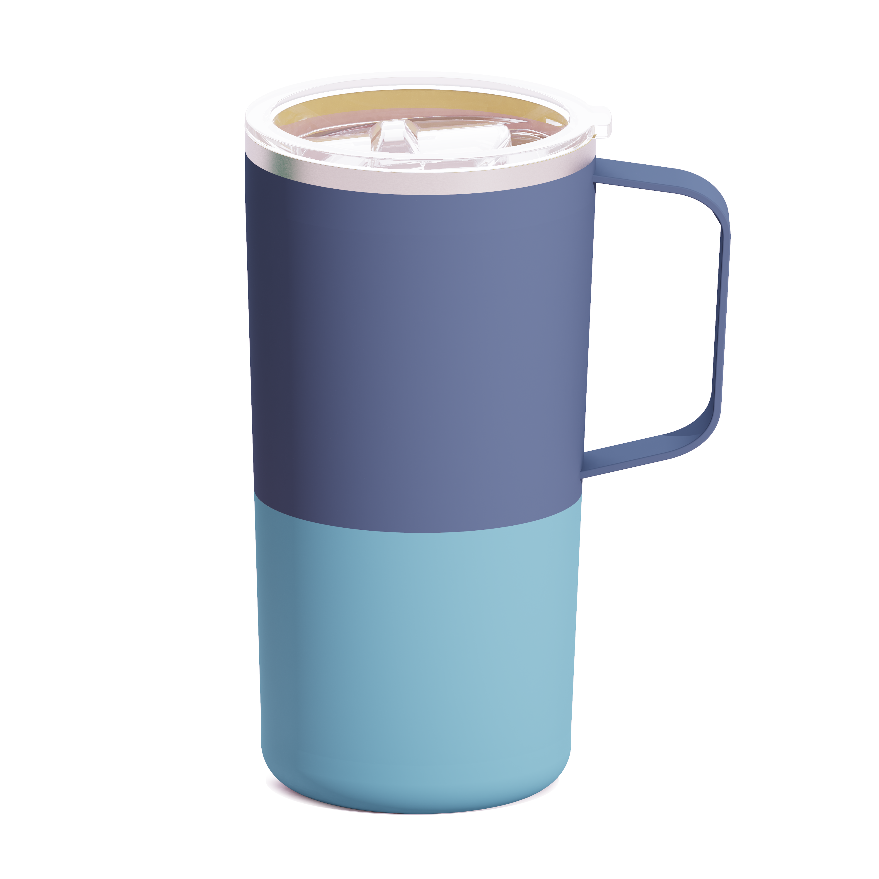 Kubek termiczny Tower Mug Asobu – pastel blue 660 ml