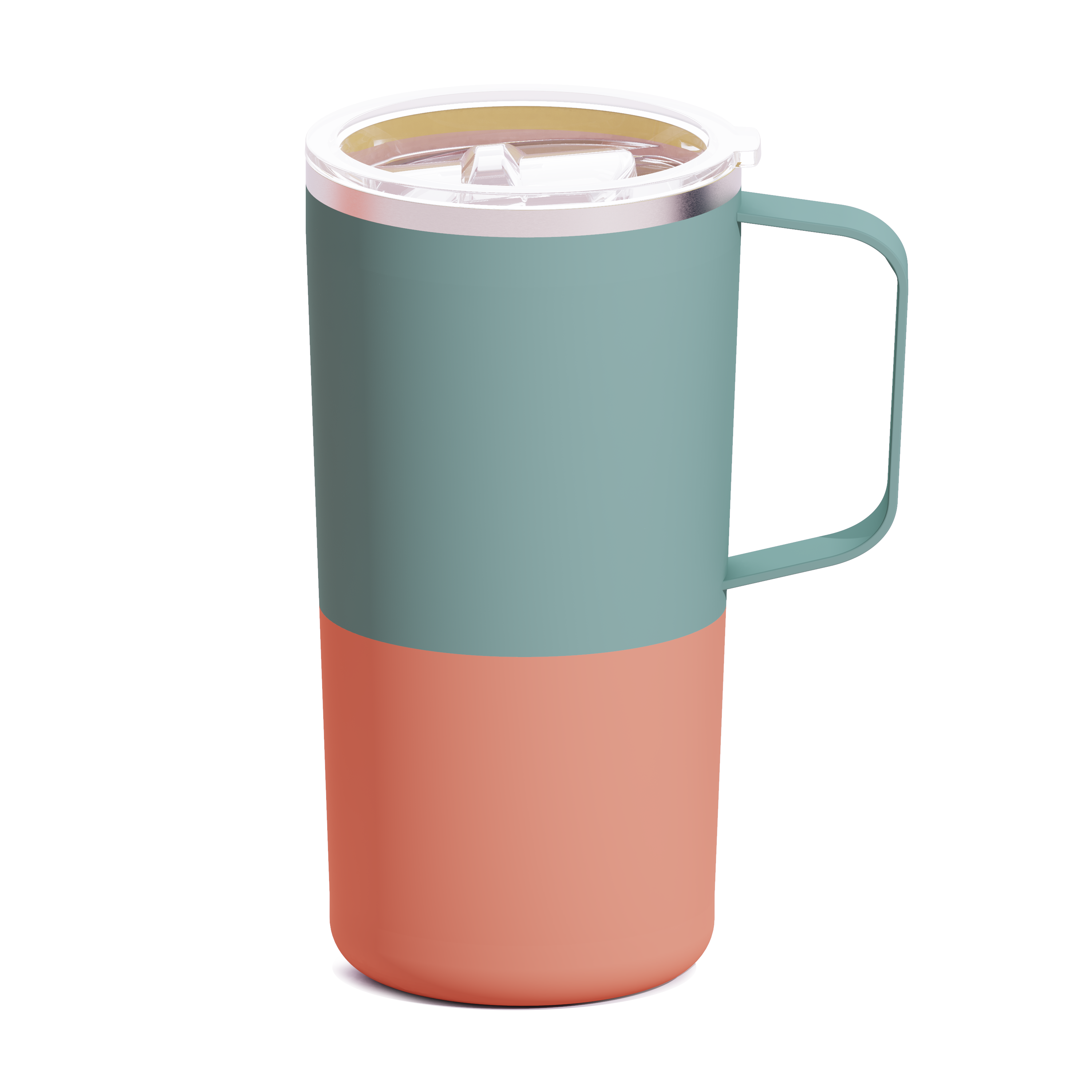 Kubek termiczny Tower Mug Asobu – pastel green 660 ml