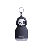 Thermal bottle with straw Mini Spookie Asobu – Skeleton 200 ml