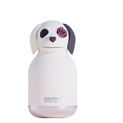 Thermal bottle with straw Maxi Spookie Asobu – Undead Dog 660 ml