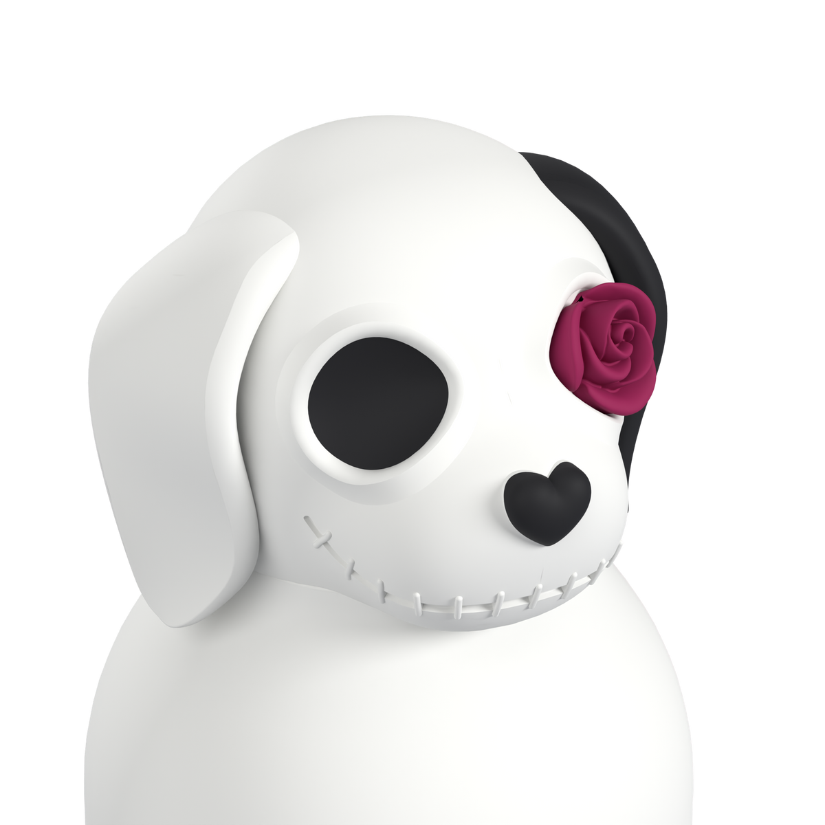 Thermal bottle with straw Maxi Spookie Asobu – Undead Dog 660 ml