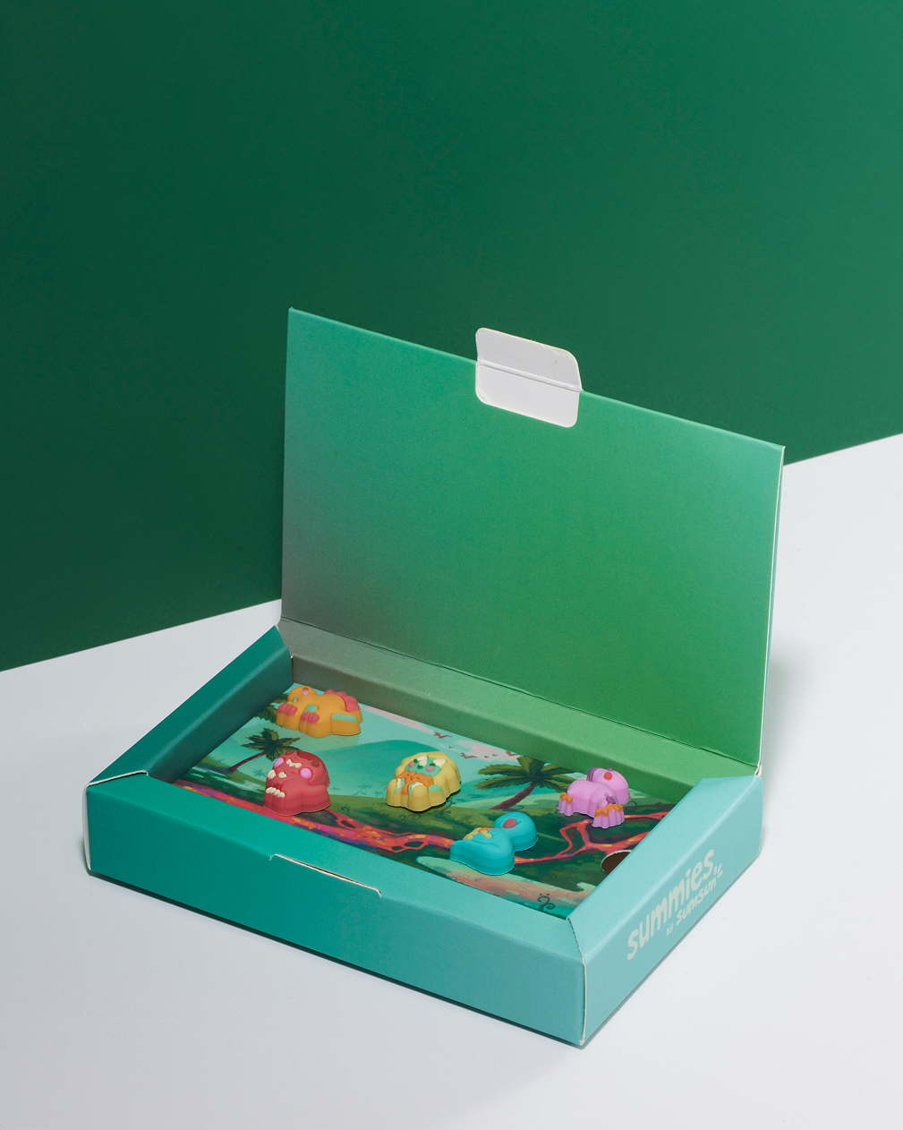 Summies Przypinki do okularów – Dinozaury