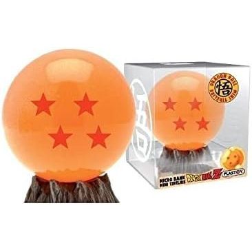 skarbonka Dragon Ball kula smocza z czerwonymi gwiazdami na podstawie skały od Plastoy