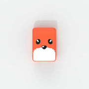 Powerbank lis 5000 mAh marki Yamann w kształcie czerwonego lisa z białą mordką