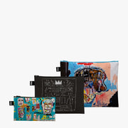 Zestaw saszetek LOQI Basquiat – Untitled (3 szt.)