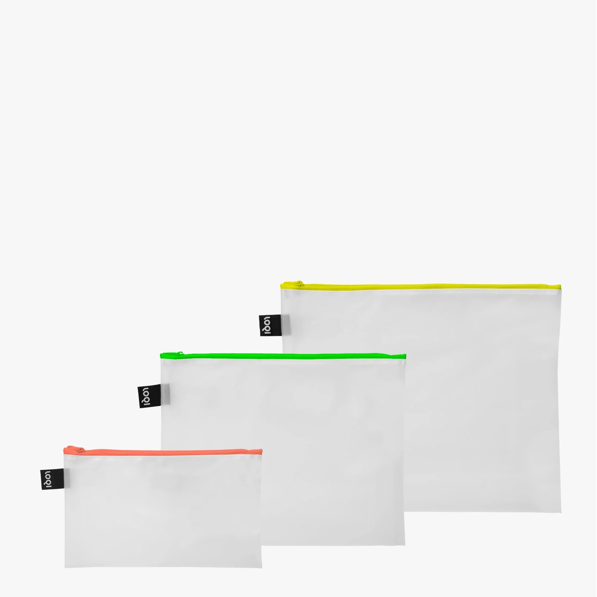 Zestaw saszetek LOQI – Milky Neon (3 szt.)