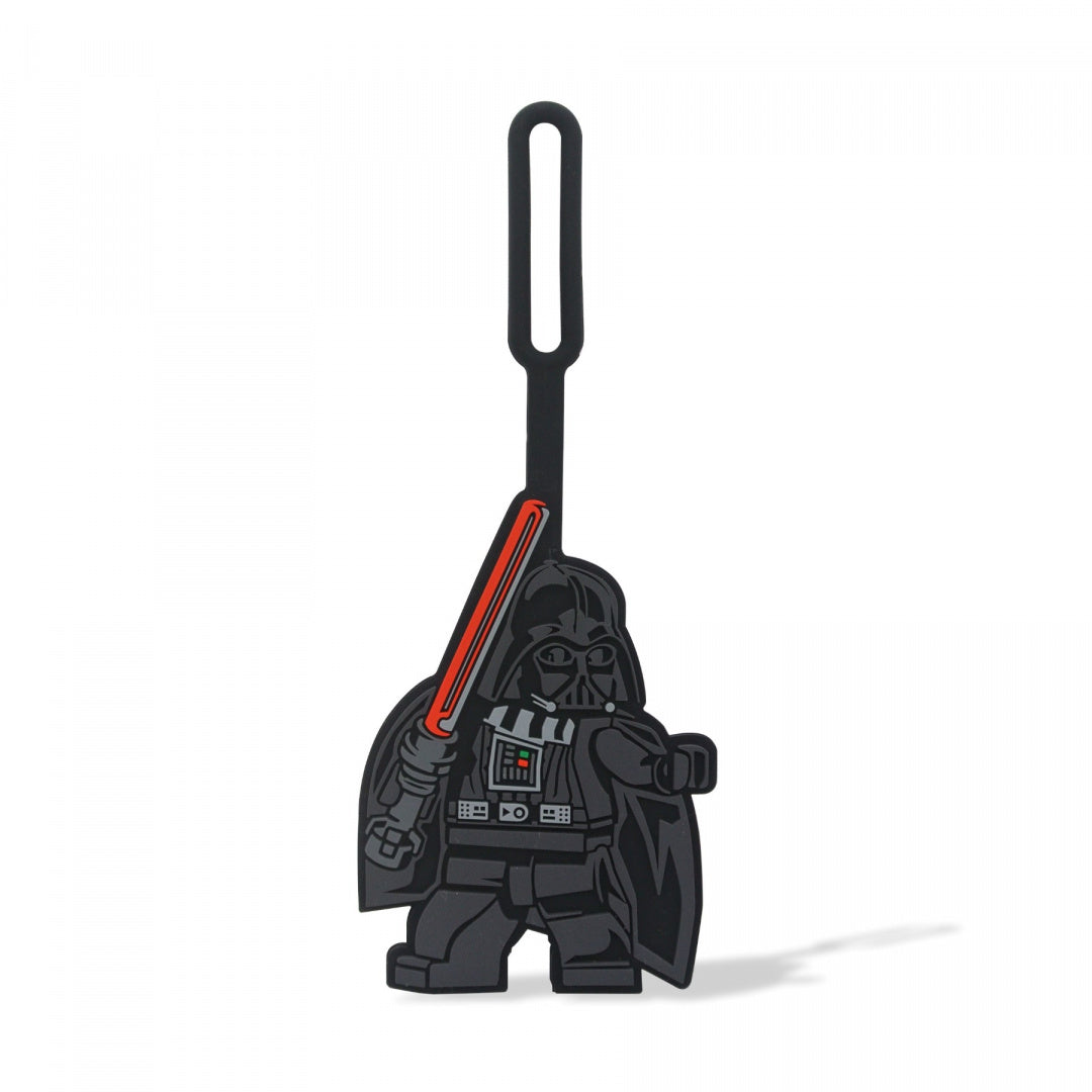 Zawieszka do plecaka LEGO Star Wars z figurką Dartha Vadera i czerwonym mieczem świetlnym