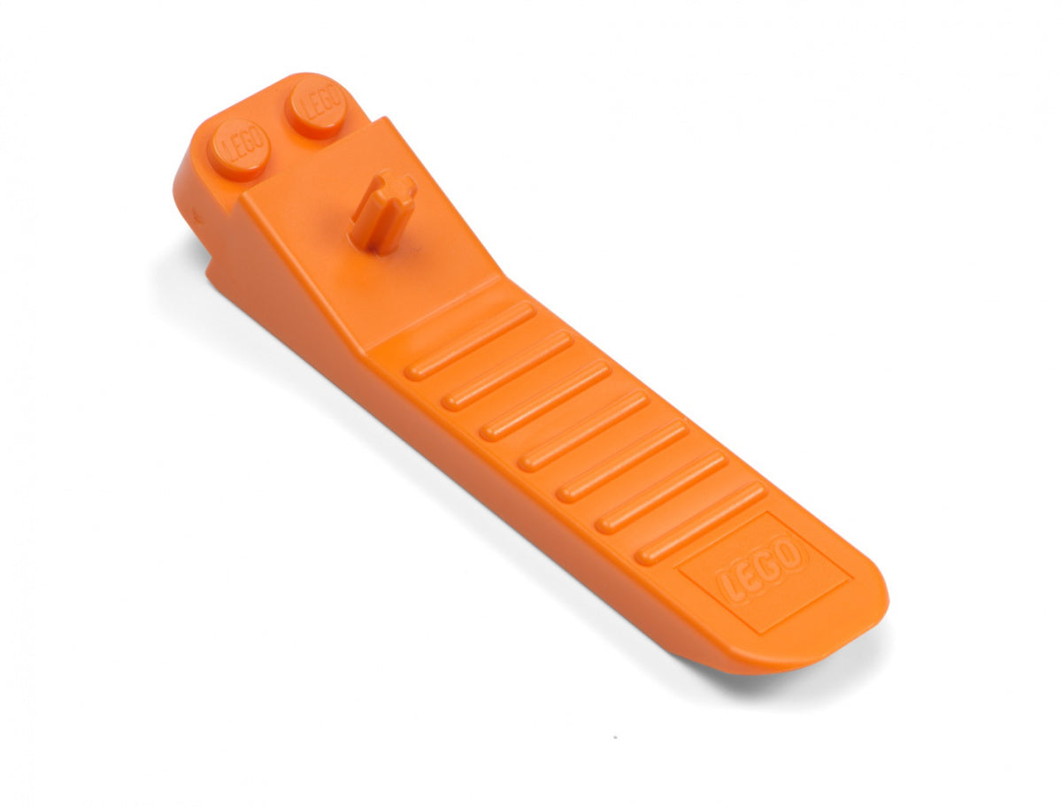 Pomarańczowa szufelka do czyszczenia LEGO zestaw szufelek LEGO wzmocniony uchwyt BV JACOB COMPANY