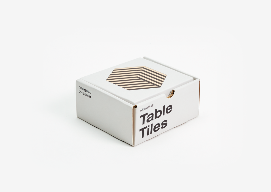Podkładki stołowe Table Tiles Areaware – czarne