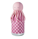 Butelka termiczna ze słomką Bestie Asobu – Meduza Różowa 460 ml