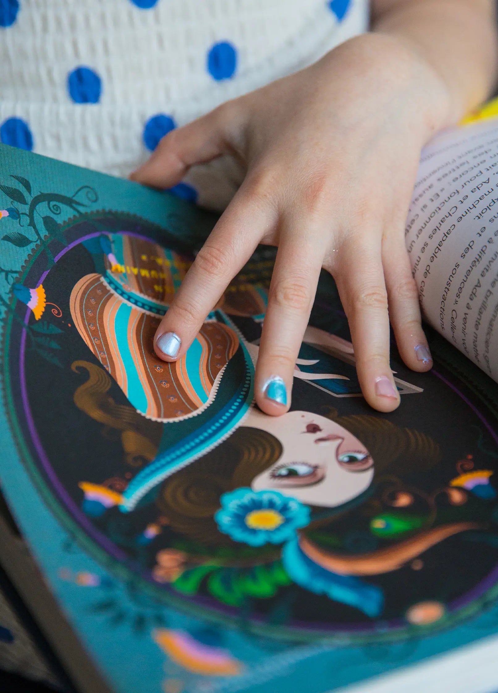 Removable nail polish for children Namaki – Peach