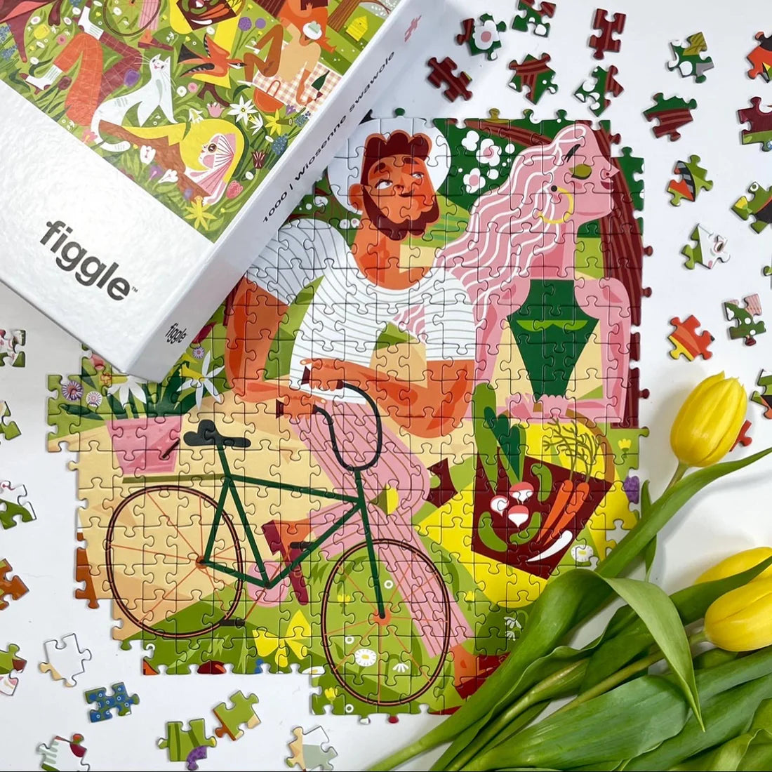 Puzzle Figgle – Wiosenne swawole (1000 el.)