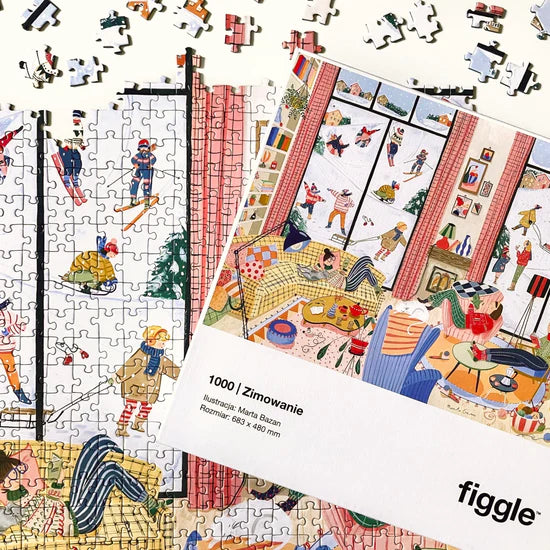 Puzzle Figgle – Zimowanie (1000 el.)