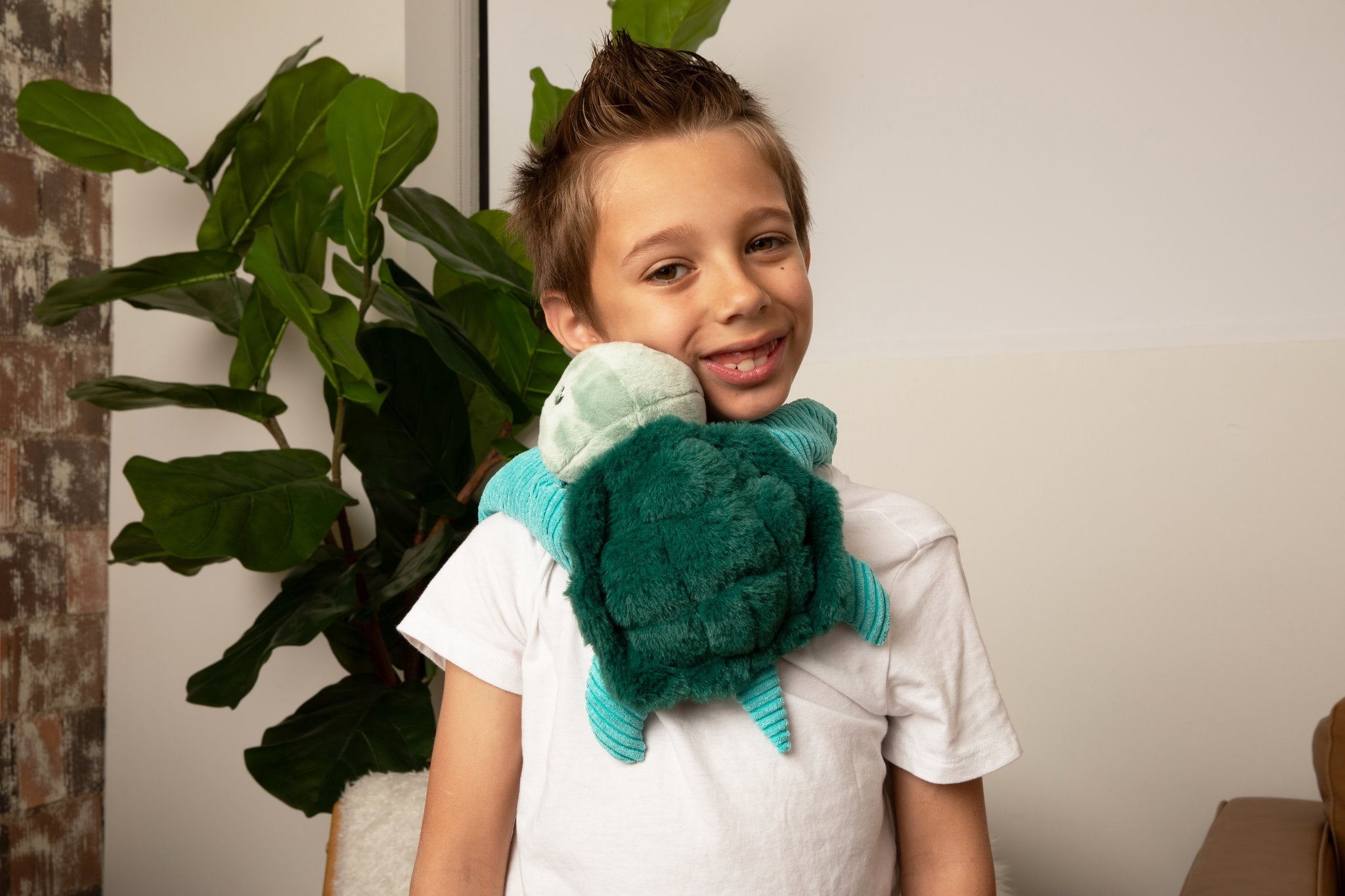 Peluches con peso Hugimals - Tortuguita Sidney