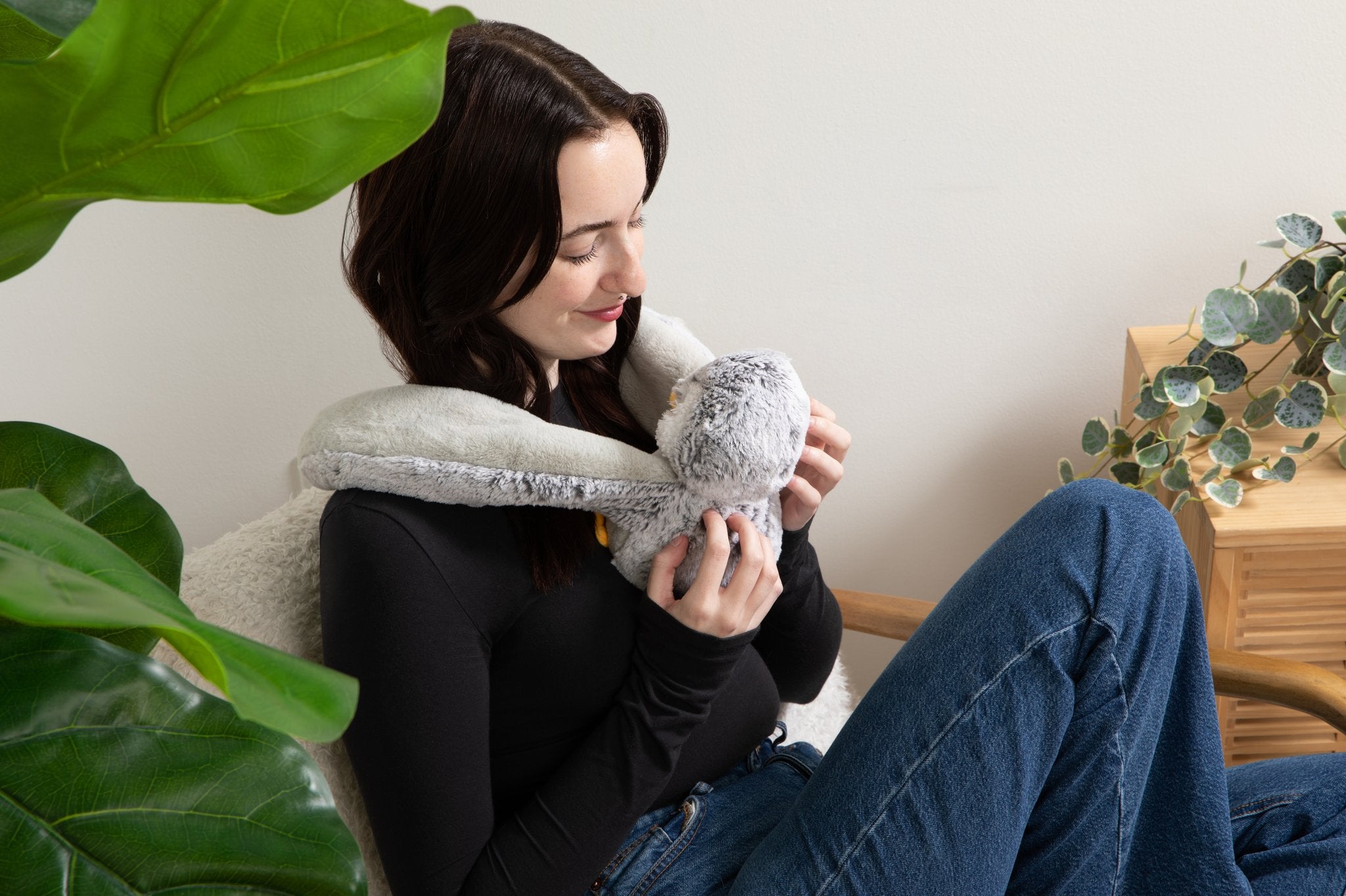 Hugimals Gewichtsplüschtier - Pinguin Pax