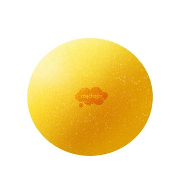 Yellow quiet fluffy ball for play and exercise from Yamann