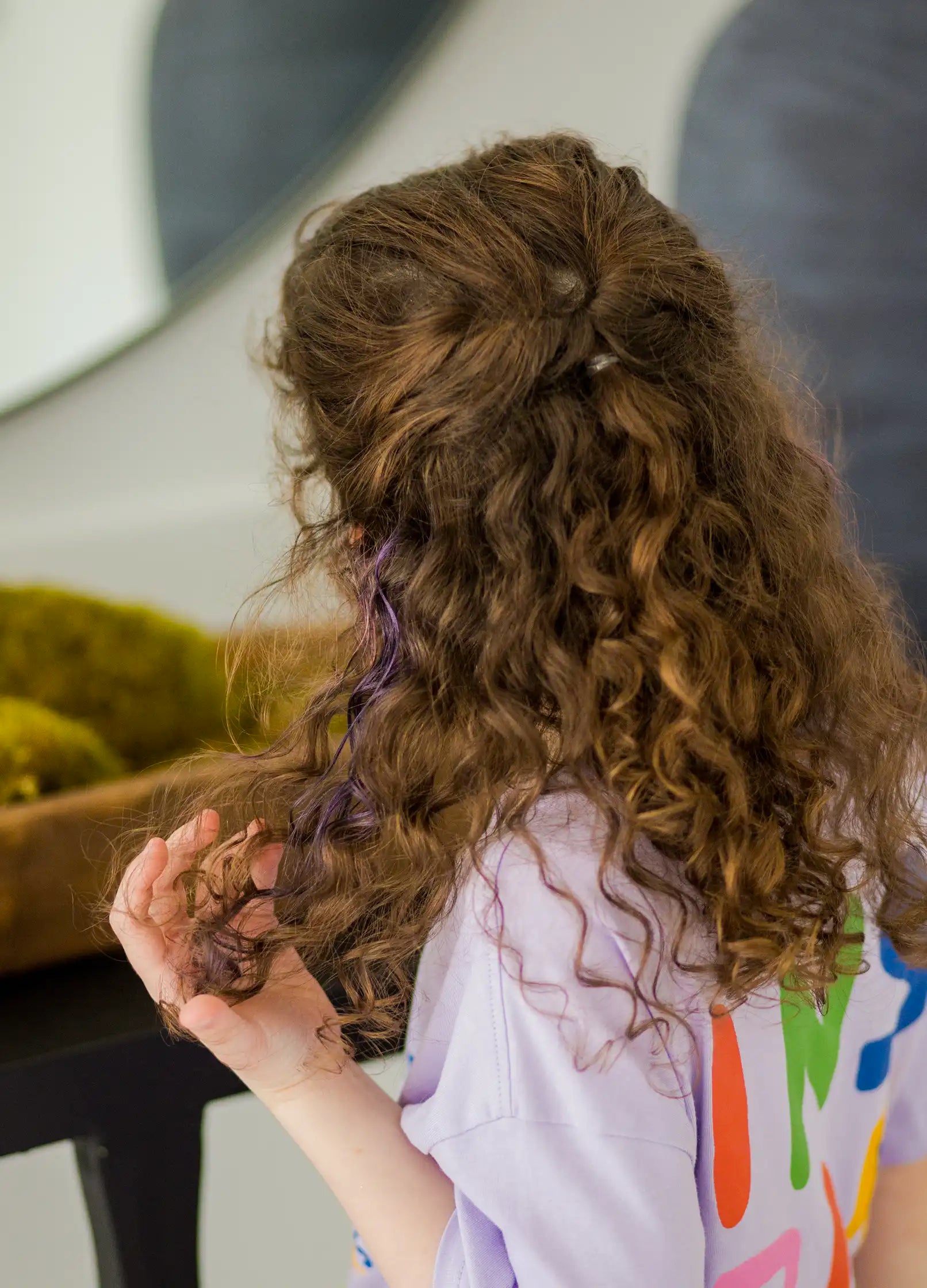 Maskara do włosów dla dzieci Namaki – fioletowa