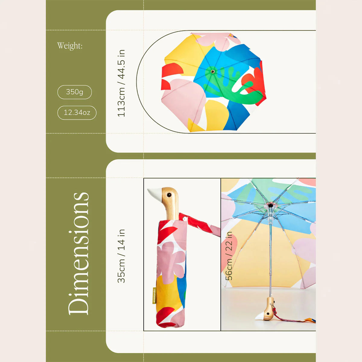 Parasolka Original Duckhead – matisse print