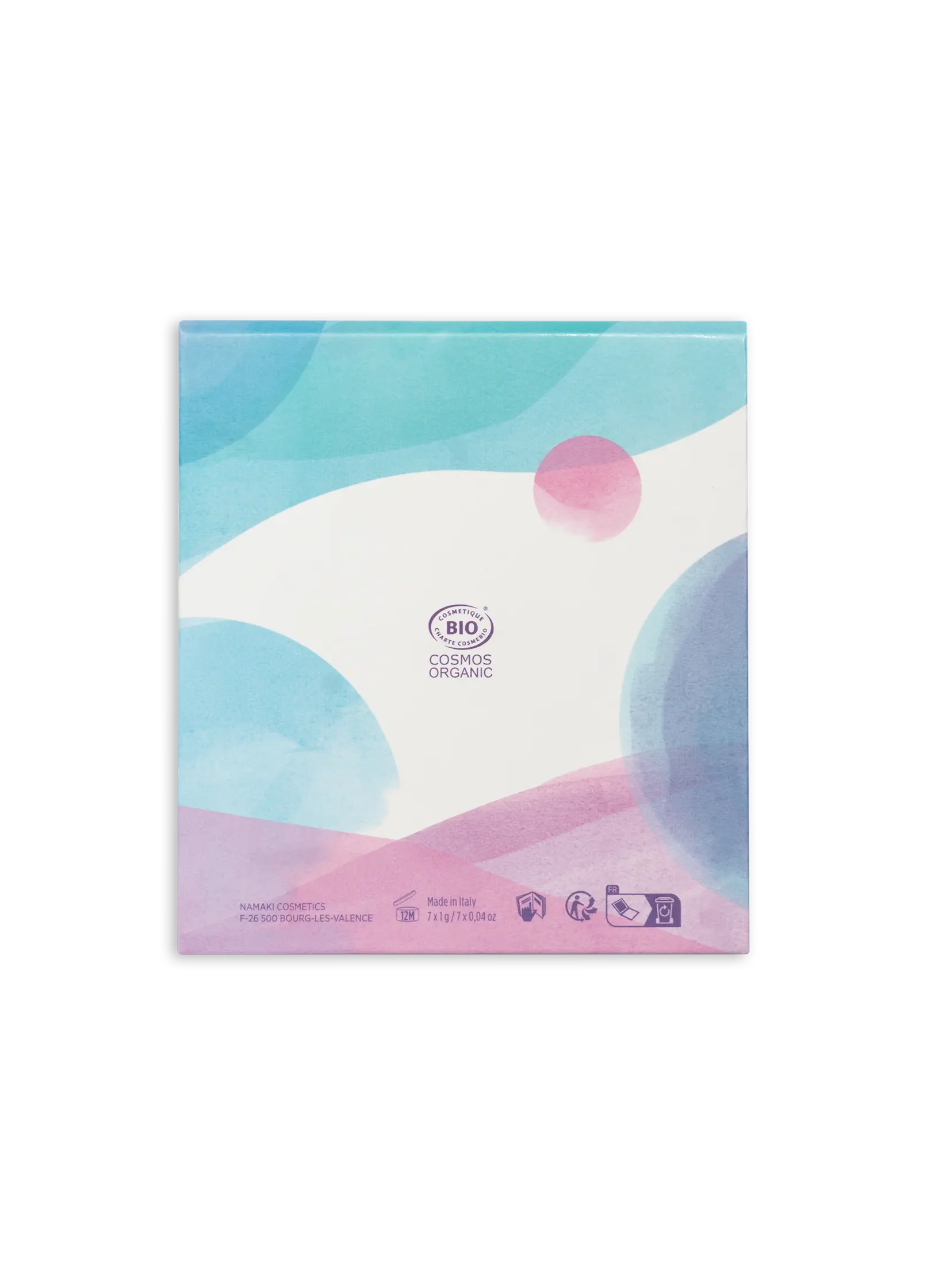 Paleta 7 cieni do powiek dla dzieci Namaki – sowa