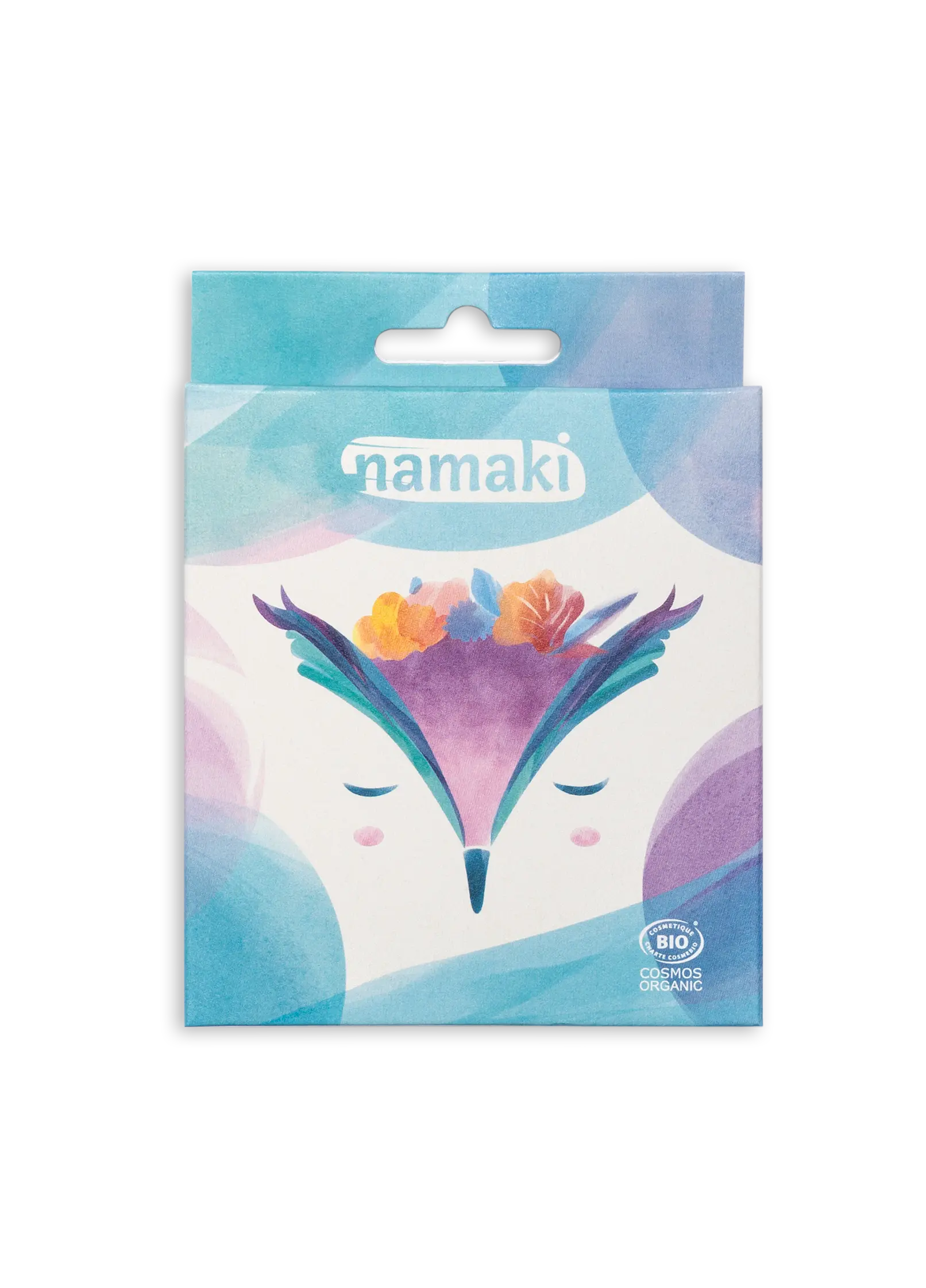 Paleta 7 cieni do powiek dla dzieci Namaki – sowa